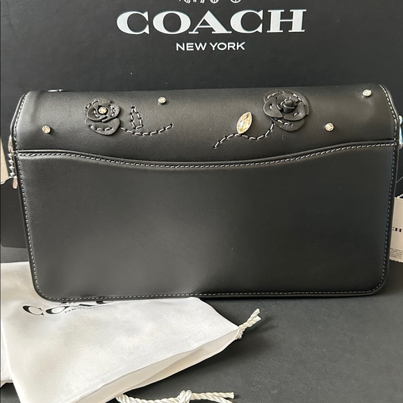 NWT Coach!! Tabby Shoulder Bag 26 With Crystal Embellishment 🖤🖤 - Picture 4 of 9